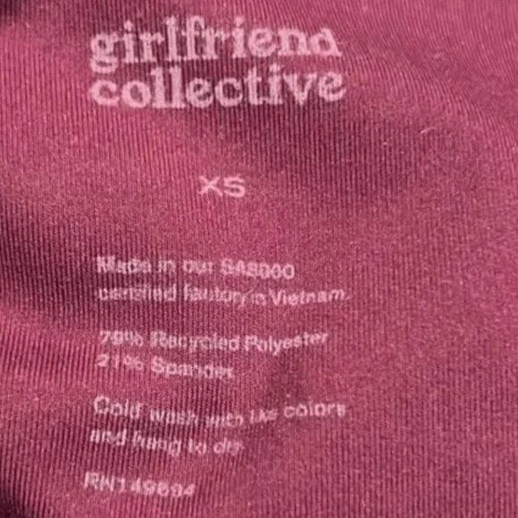 NWOT Girlfriend Collective Plum Rpet Cami Jumpsuit Unitard - Picture 4 of 6